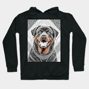 Dog Portrait - Rottweiler Hoodie